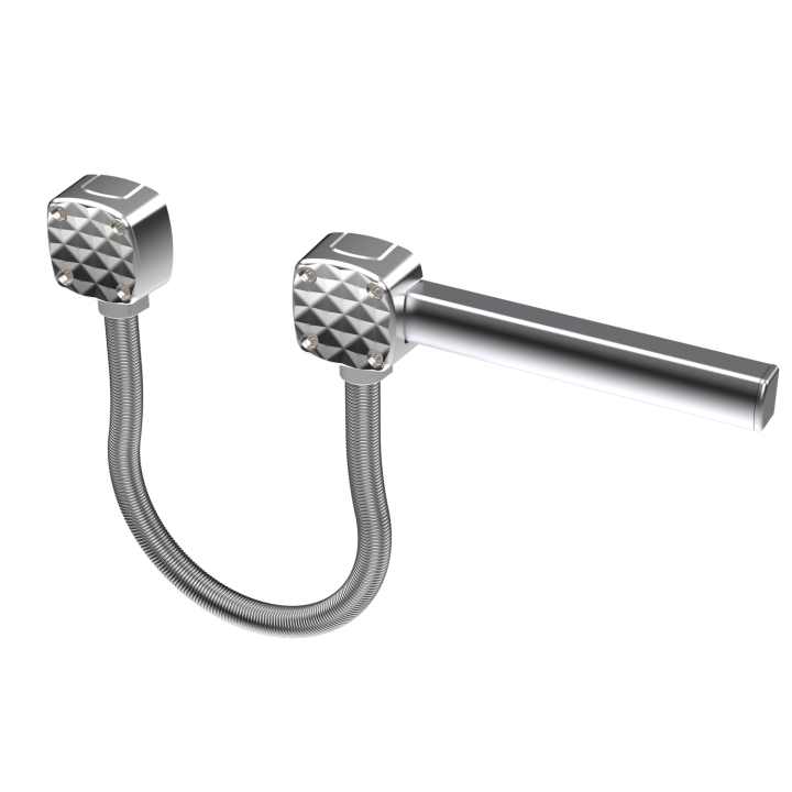 Goulotte Aluminium 1 Mètre + Capuchon De Finition Pour Série Eflex