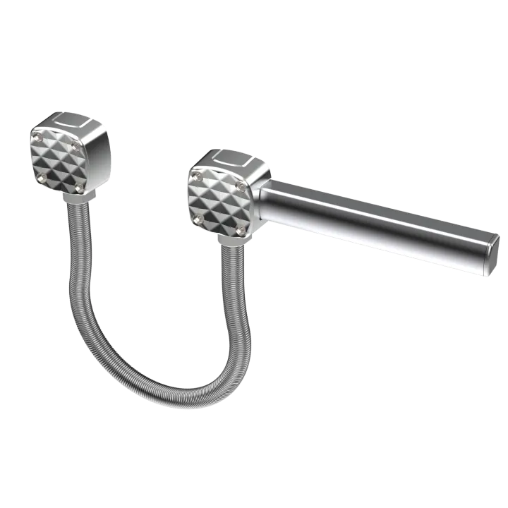 Goulotte Aluminium 1 Mètre + Capuchon De Finition Pour Série Eflex
