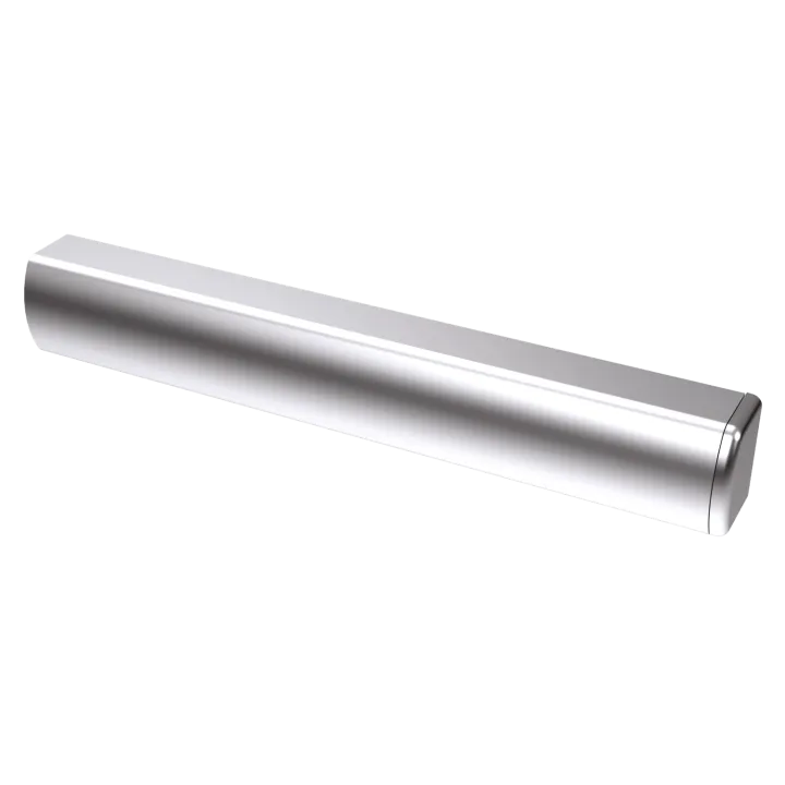 Goulotte Aluminium 1 Mètre + Capuchon De Finition Pour Série Eflex