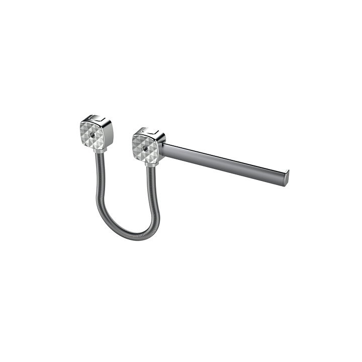 Passage de câble en applique diamètre 13 mm + ressort INOX 40 cm 