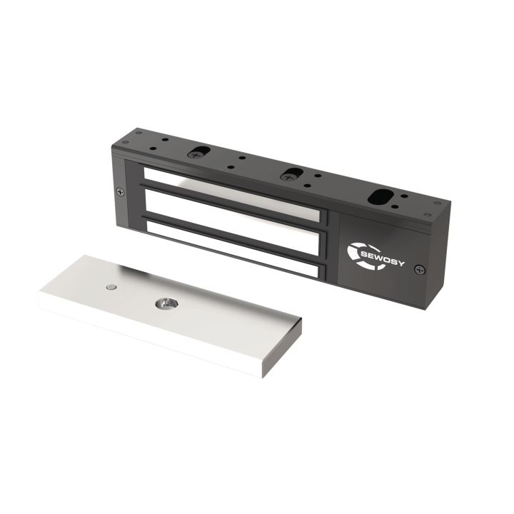 Ventouse Applique Noire - 500 Dan - 12-24V Dc - Contact*