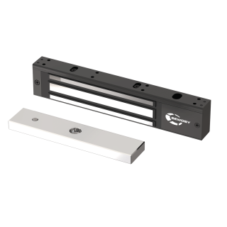 Ventouse Applique Noire - 300 Dan - 12-24V Dc - Contact