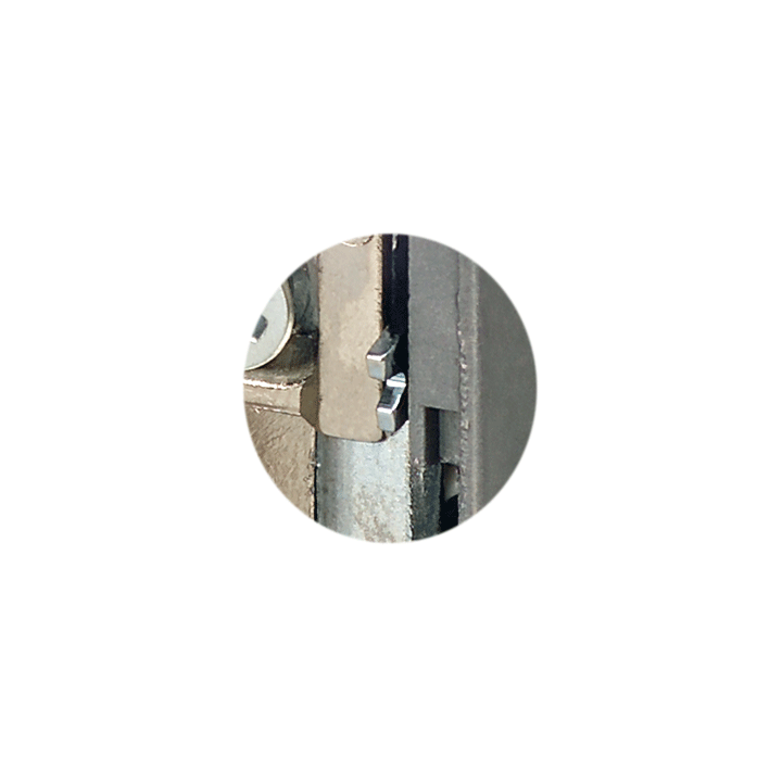 Gâche Électrique Roureg À Mémoire - 12-24V Ac/Dc - Levier Opem