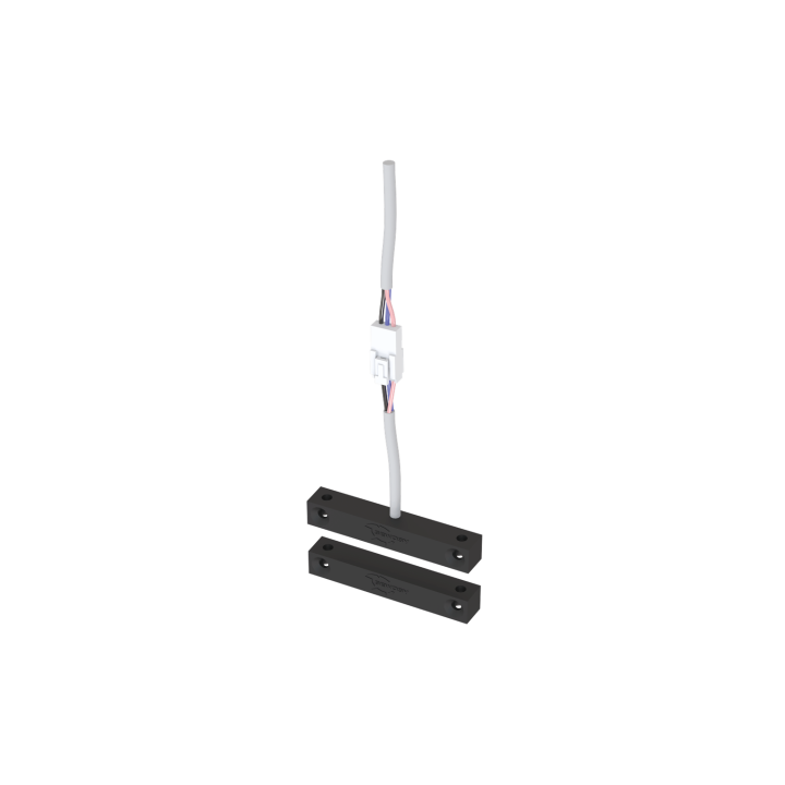 Contact position applique débrochable 9 x 9 noir 3 fils + câble 15 m