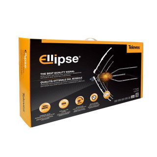 Antenne Ellipse Uhf C21-48 + Alimentation Indiv