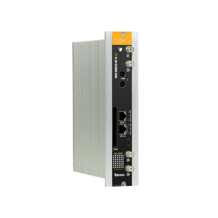 Transmodulateur Twin Avec Remultiplexage Dvbs/S2/S2X Dvbt/Dvbc