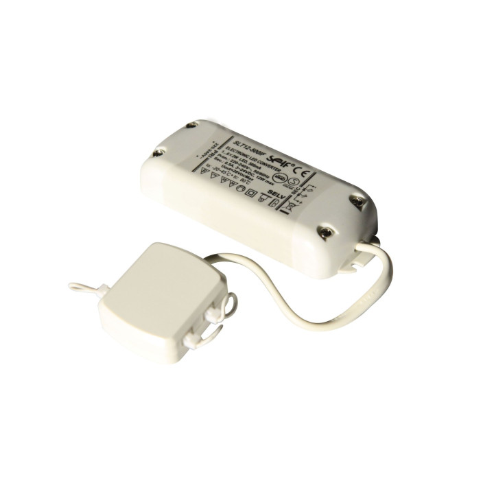 Alimentation LED CC - 500mA 12W avec connecteurs