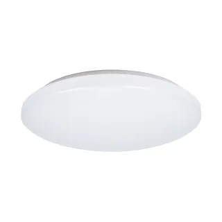 Hublot C4 Cct - Plaf. / Appl. Mur Ip44 Led Intég. 21W Cct 3000-4000K 1900Lm, Blanc