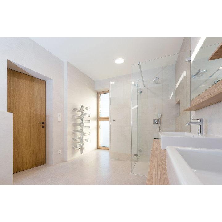 C4 CCT - Plaf. / Appl. Mur IP44 LED intég. 21W CCT 3000-4000K 1900lm, blanc