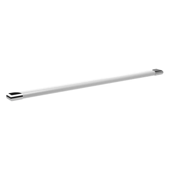 Ondine 2 - Réglette 1,2M Ip44, Tube T8 Led 17,5W 4000K 1700Lm, Chrome