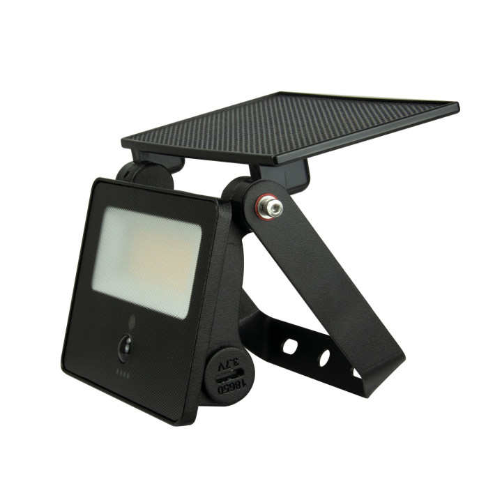 TONIK SOLAIRE Projecteur solaire rectangulaire 3000K 11W 800lm 25000h 110° IP65