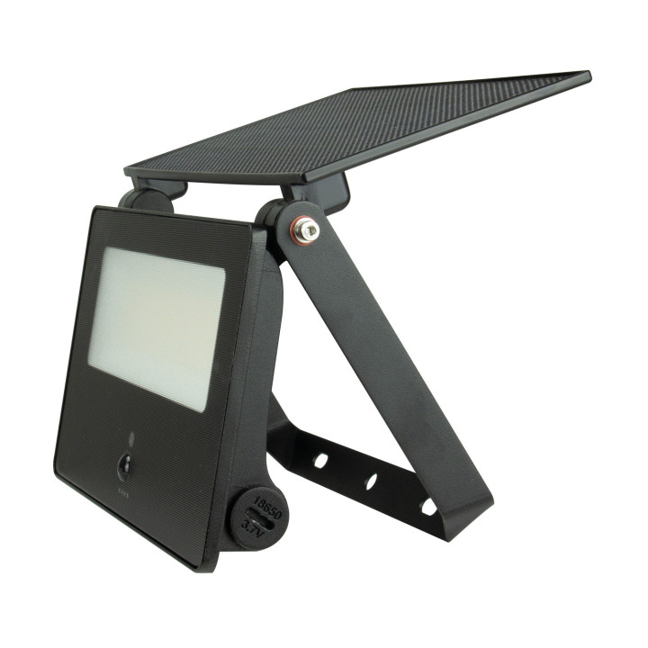 TONIK SOLAIRE Projecteur solaire rectangulaire 3000K 18W 1300lm 25000h 110° IP65