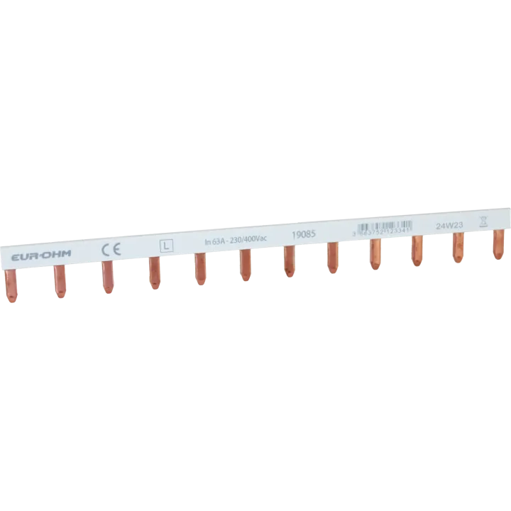 Peigne horizontal 1P 63A  12 dents
