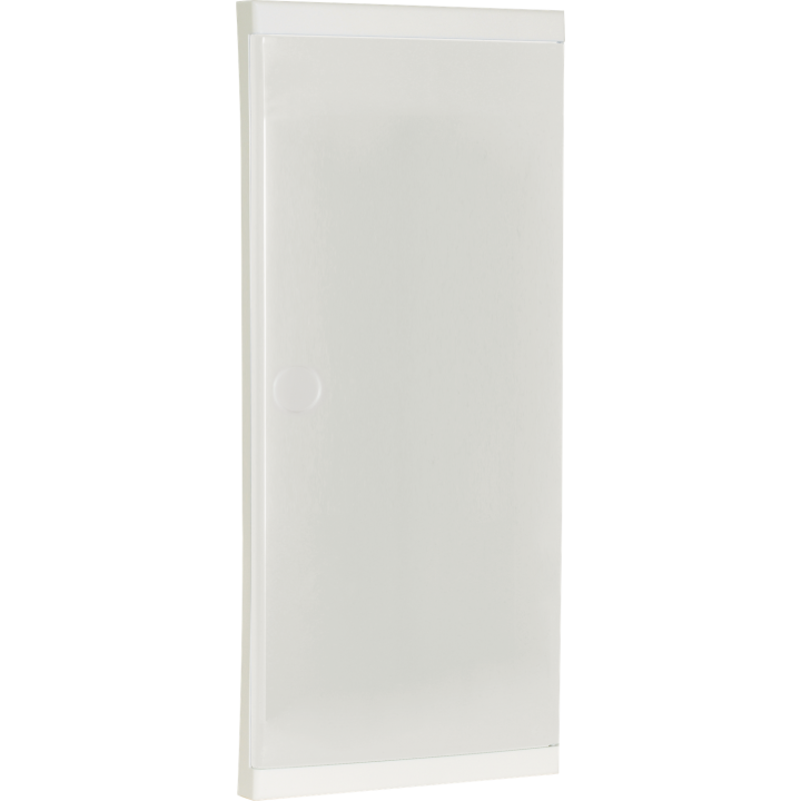 Porte Pour Coffret 39 Modules Blanche ( Rajout Serrure Possible)