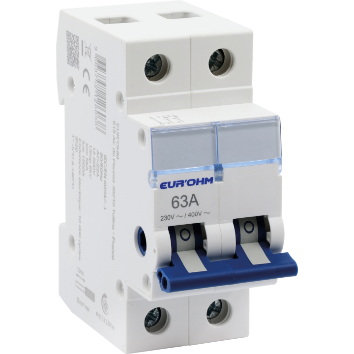 Interrupteur Sectionneur 2X63A