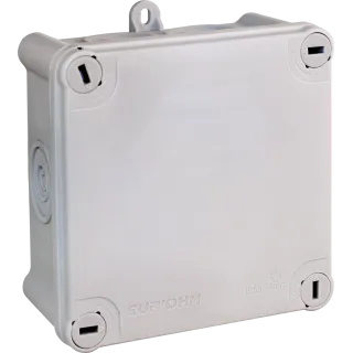 Boîtier Étanche Ip55 Dim 105X105X55 Mm Eco 960° D