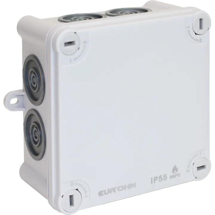 Boîtier Ip55 405X105X55 650° 7 Passe-Fil Entrée Directe D