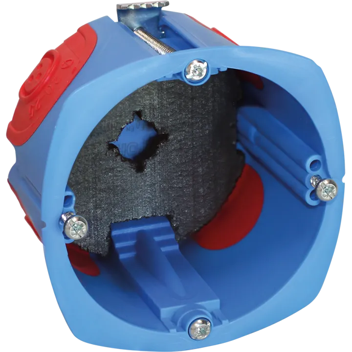 Boîte D'Appareillage Air'Métic 1 Poste Ø67/68X50Mm Coupe-Feu Ei120 Pour Cloisons