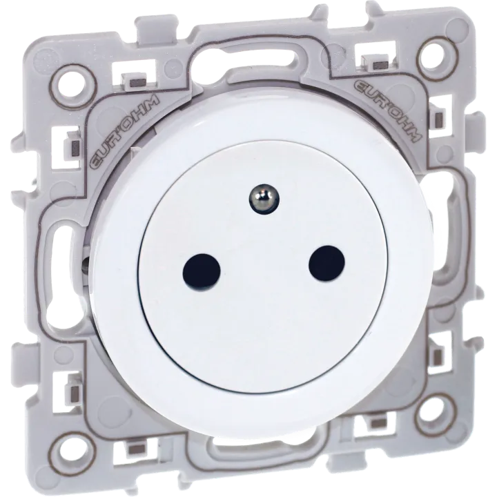 Square Prises 2P+T Affeurante. Blc