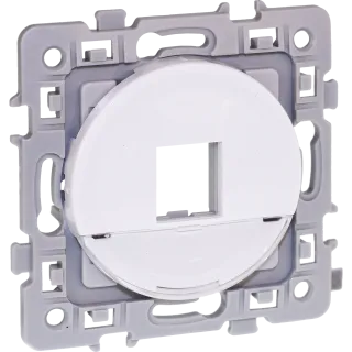 Square Plastron Rj45 Format Keystone Blc
