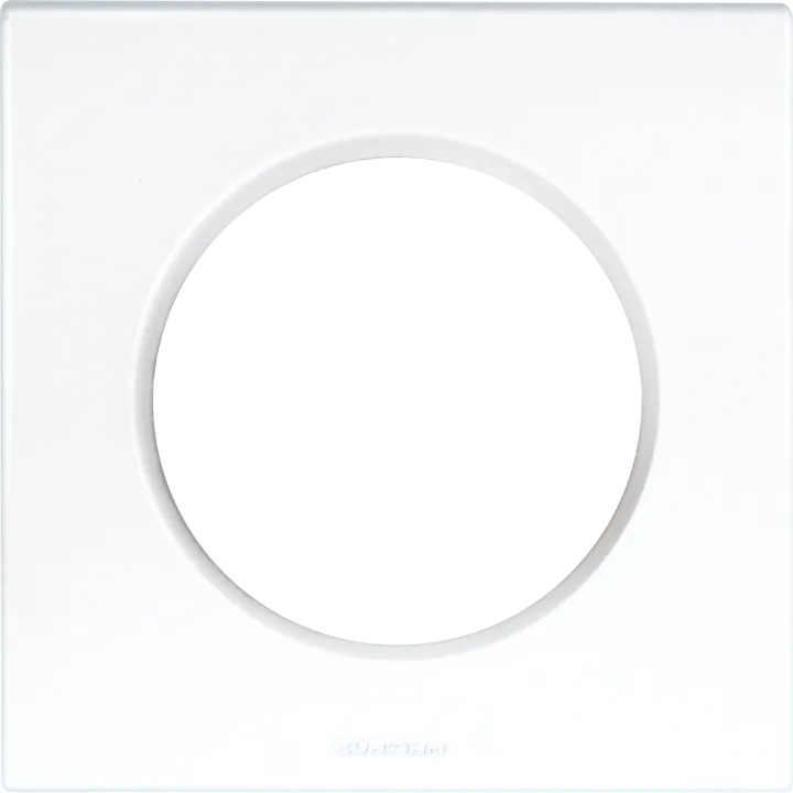 Square Plaque Blanc 1P D