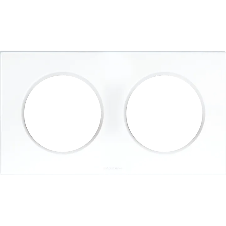 Square Plaque Blanc 2P Entr 71 D