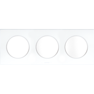 Square Plaq Blc 3P Entr 72 D