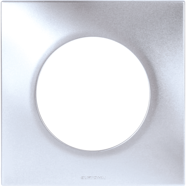 Square Plaq Silver 1P