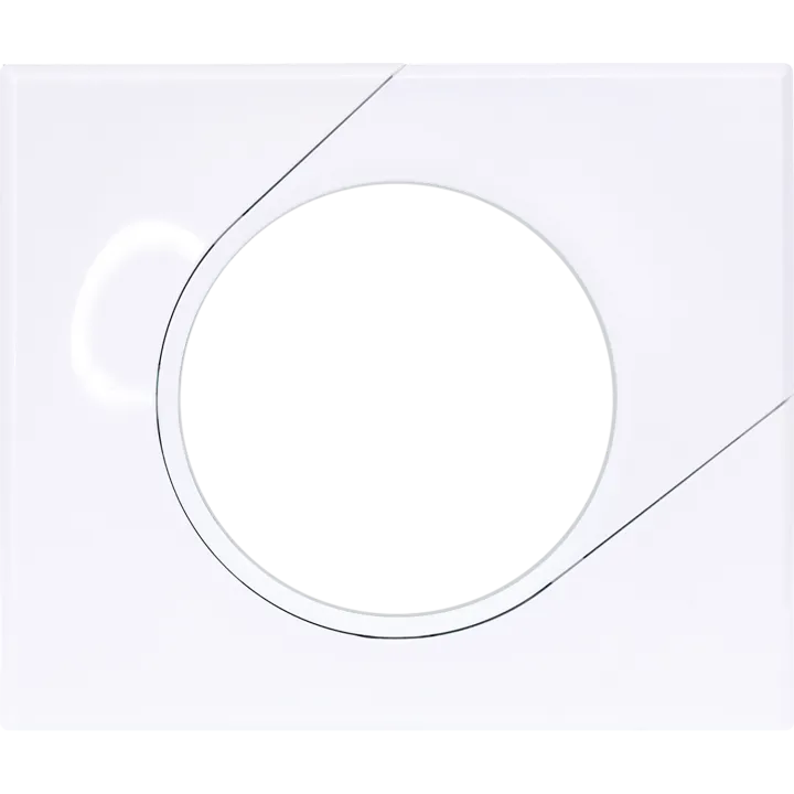 Comete Plaque 1 Poste Classic White