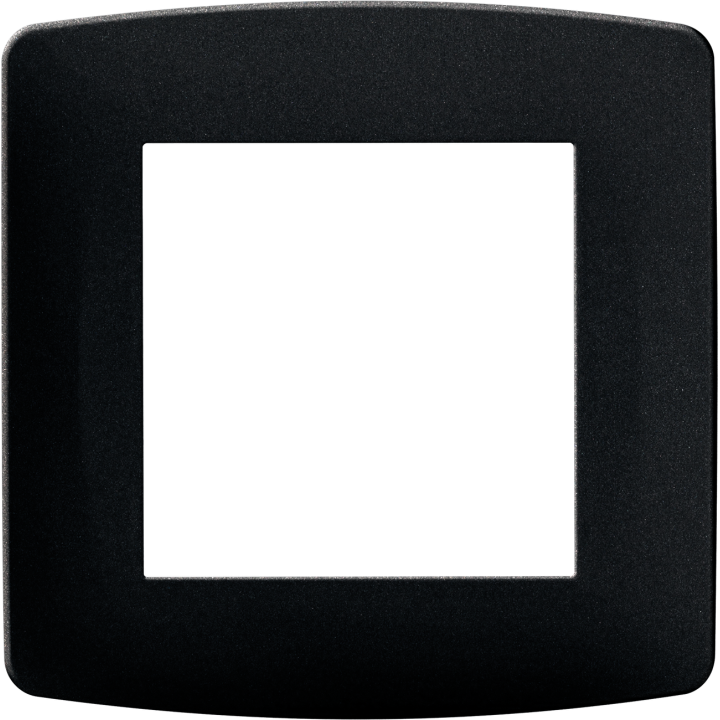 Plaque Antracite 1 Poste