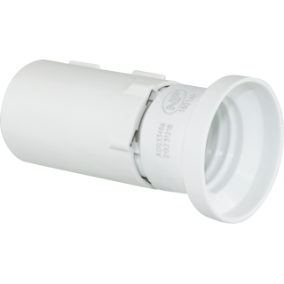 Douille De Chantier E27 Blanche D