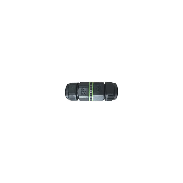 Connecteur 2Pin Ip68 Noir Mat