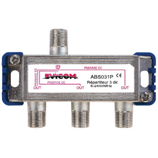 Répartiteur 5 - 2 400 Mhz 3 Sorties Ulb.