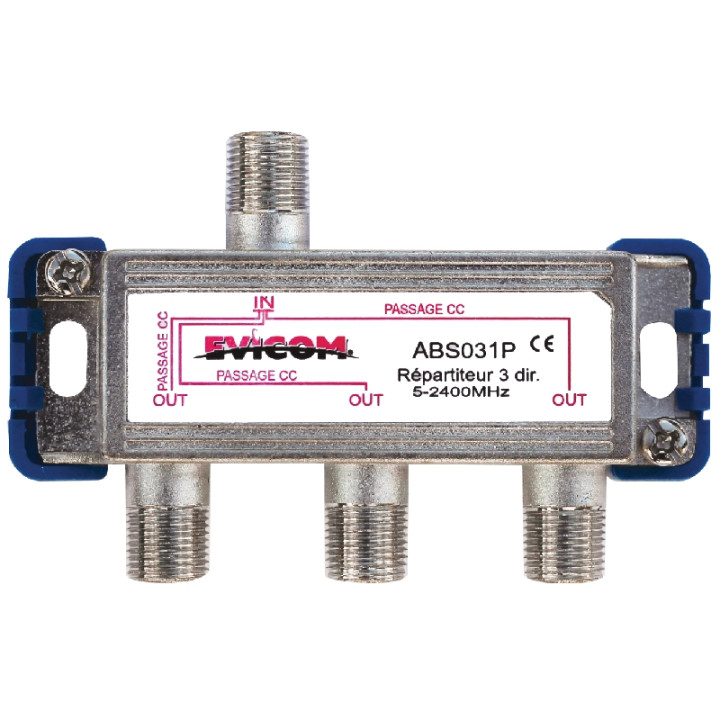 Répartiteur 5 - 2 400 Mhz 3 Sorties Ulb.
