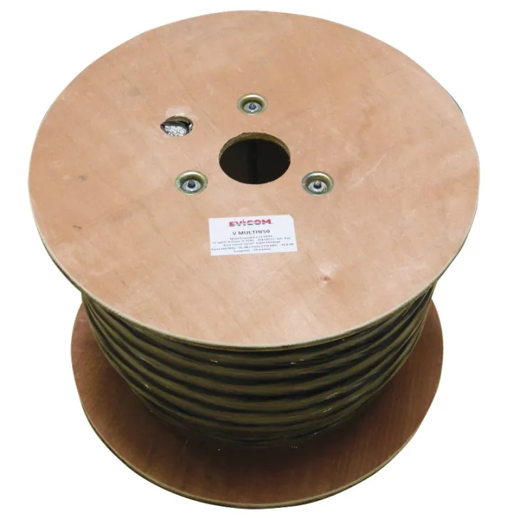Câble Multi-Coaxiaux - 9 Câbles - Classe A (Touret De 100 M)