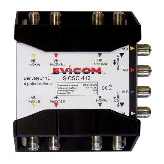 Répartiteur Asymétrique 4 X 4 Voies Bis.