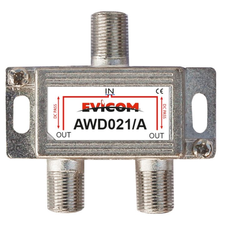 Répartiteur 5 - 2.300 Mhz 2 Sorties Spécial Commutation