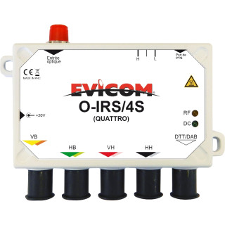 Récepteur Optique Satellite + Terrestre Type Quattro