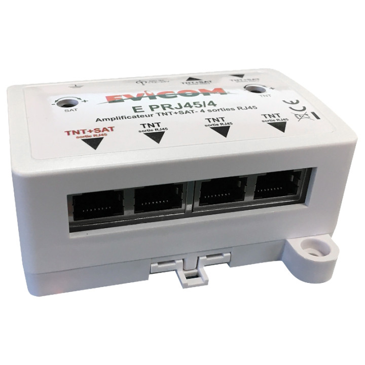Amplificateur Hf/Rj45 Pour Distribution Sur Réseau Ethernet