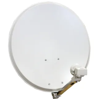 Kit Parabole Acier 65Cm + Lnb Universel.