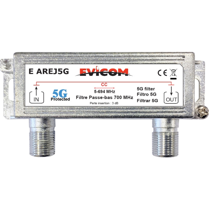 Filtre 5G-Lte Version Intérieure, Conforme Anfr.