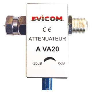 Atténuateur Variable 5 -2 300 Mhz À Passage Cc