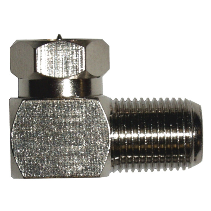 Raccord coudé 90° F mâle  - F femelle .