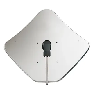 Parabole 68 Cm Alu, Blanc 211101