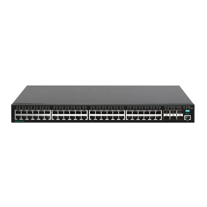 Switch 48 Ports Ge Poe 370W, 6 Ports Sfp+, Niveau 2+, Igmp Snooping (Pour Iptv)