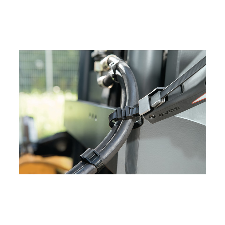 Collier D'Installation 175X9 Mm En Pa66W Résistant Aux Uv Noir - Lph175