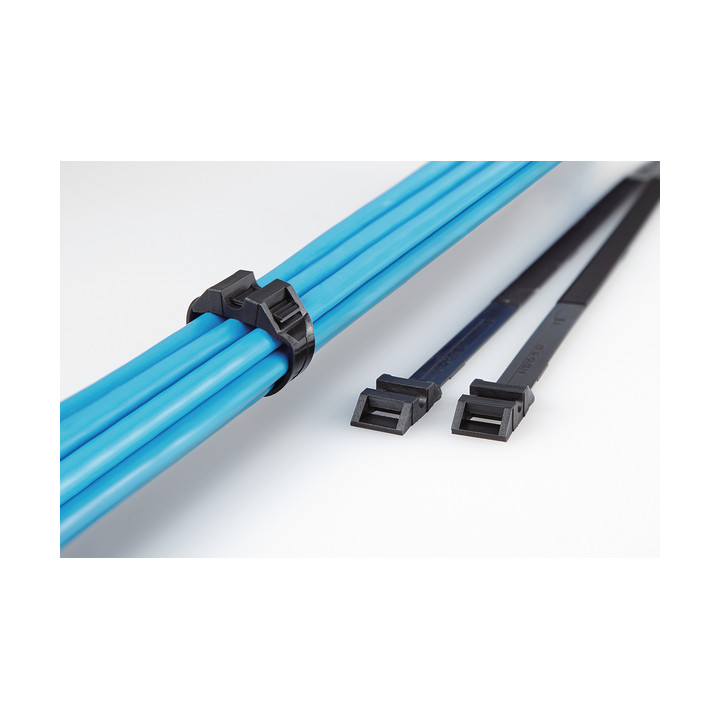 Collier D'Installation 350X9 Mm En Pa66W Résistant Aux Uv Noir - Lph 350