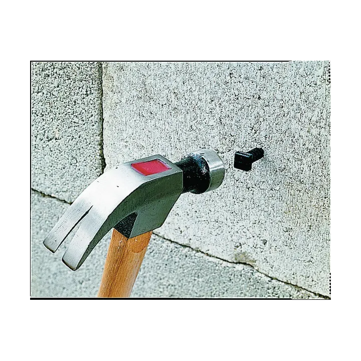 Cheville Murale À Frapper Pour Trou Ø 7 À 8 Mm En Pa6Hir Noir - Lok01