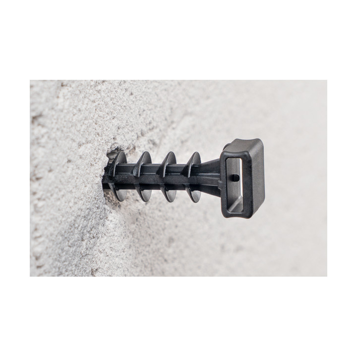 Cheville Murale À Frapper Pour Trou Ø 7 À 8 Mm En Pa6Hir Noir - Lok01