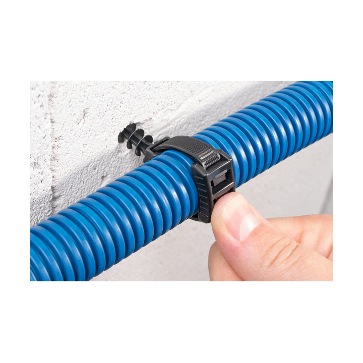 Cheville Murale À Frapper Pour Trou Ø 7 À 8 Mm En Pa6Hir Noir - Lok01